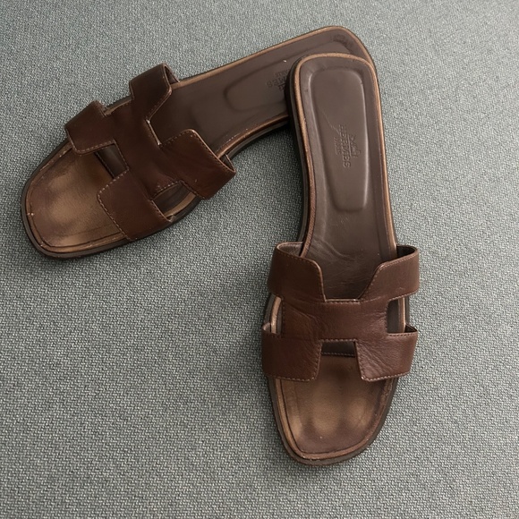 Hermes’ Oran - Brown size 41 - Picture 3 of 5